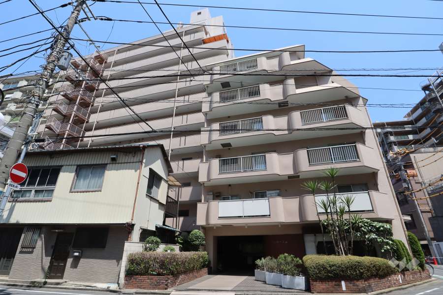 タカラサンロージェの外観（西側から）