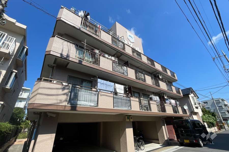 セザール西川口の外観（南西側から）