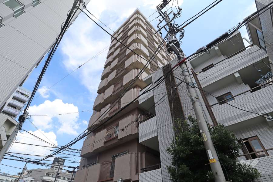 北町ハイツの外観（南西側から）