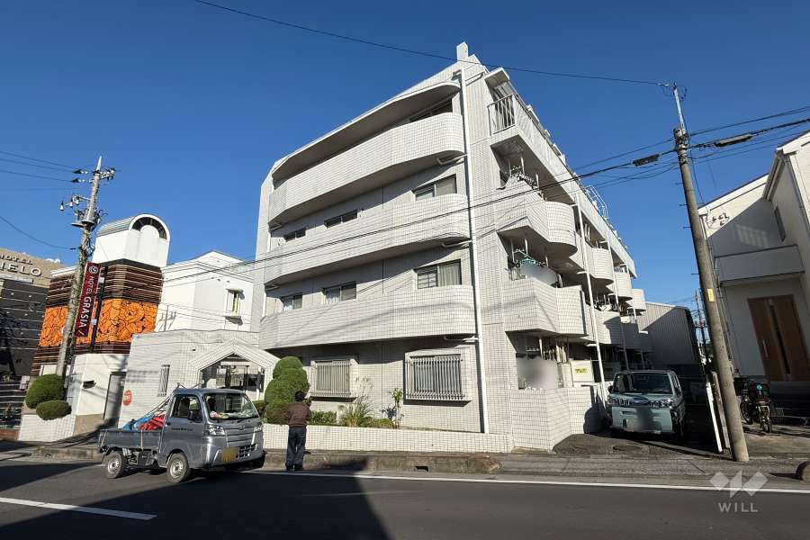 むさし野第８ダイヤモンドマンションの外観（南西側から）