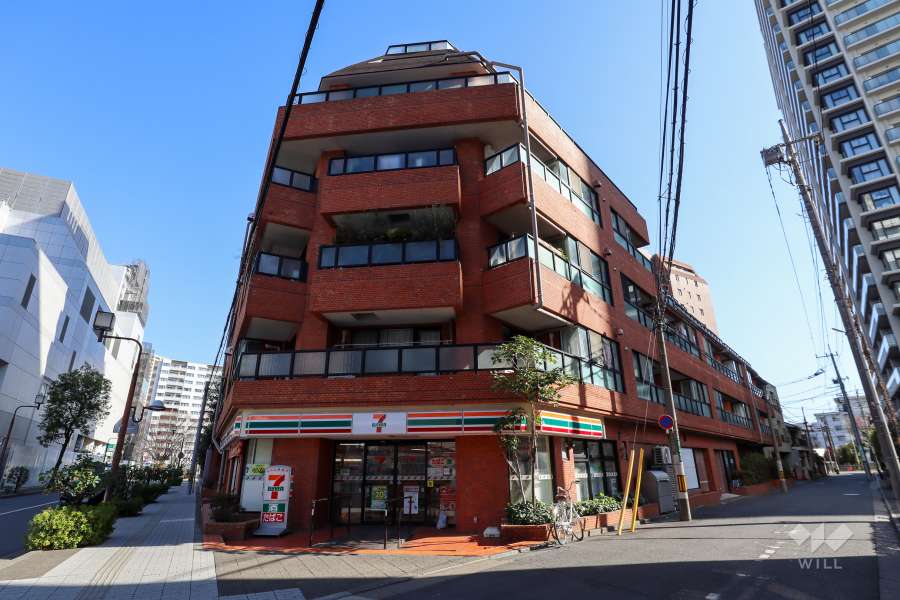 グランドメゾン川口の外観（北西側から）