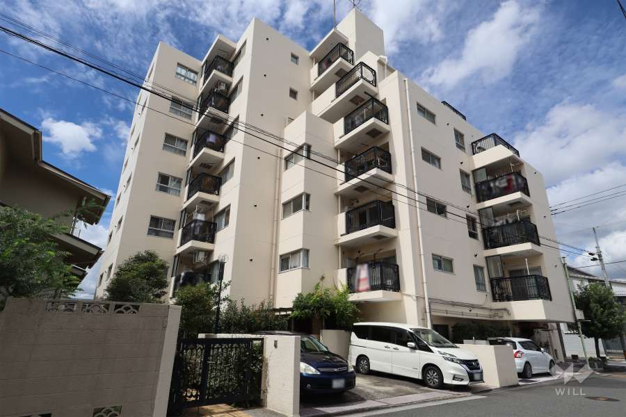 ソフィア川口青木町の外観（南東側から）