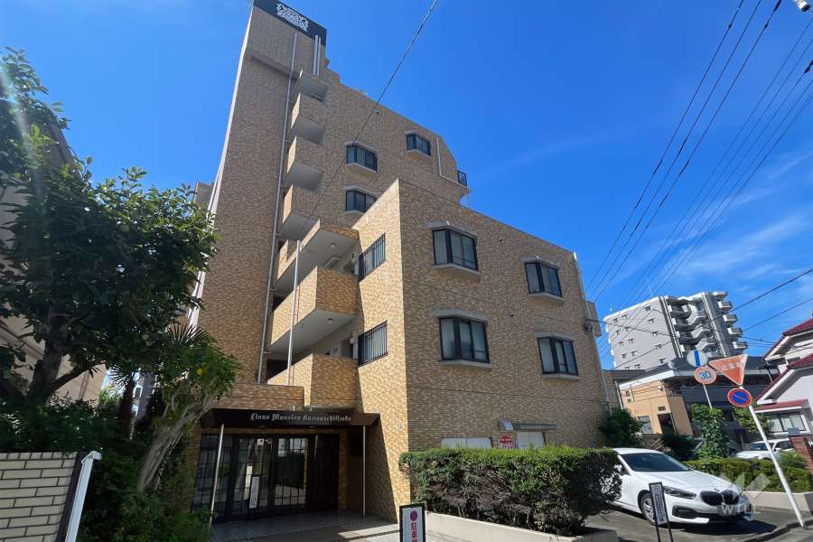 ライオンズマンション川口飯塚の外観（北東側から）