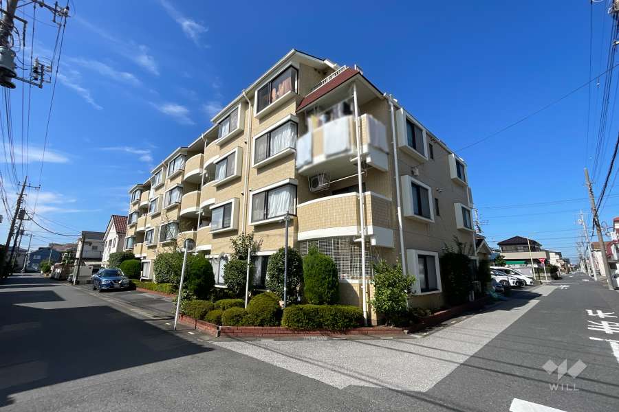 むさし野第1ダイヤモンドマンションの外観（南東側から）