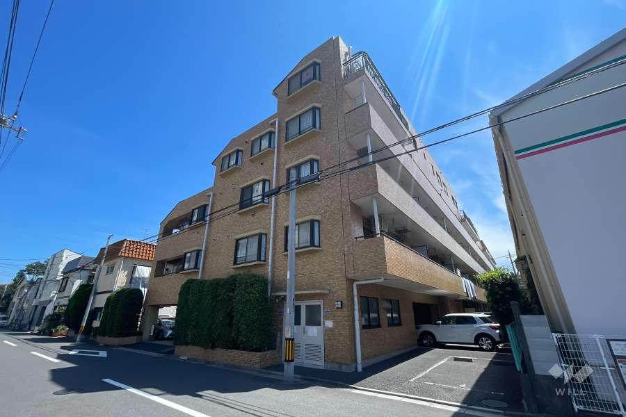 ライオンズマンション川口原町の外観（南西側から）