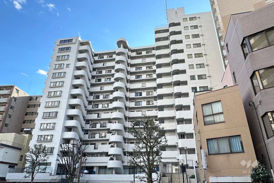 東急ドエルデュオプラザ川口壱番館の外観（北側から）　　　　