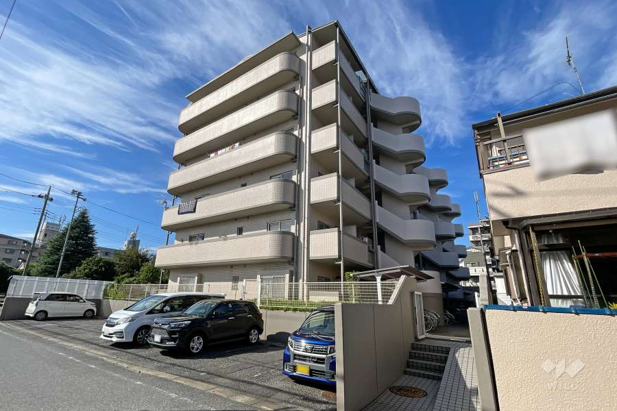 むさし野第13ダイヤモンドマンションの外観（南東側から）