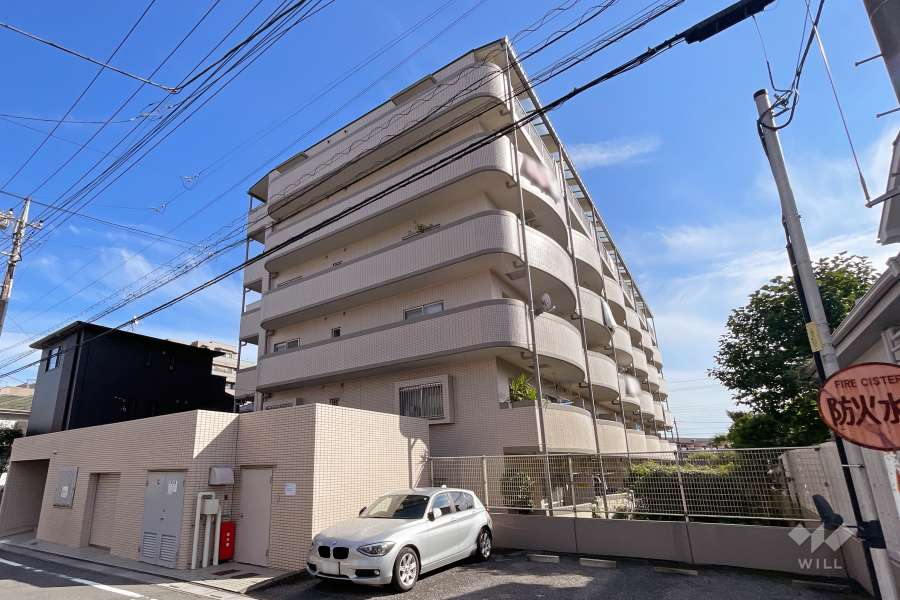 むさし野第13ダイヤモンドマンションの外観（北西側から）