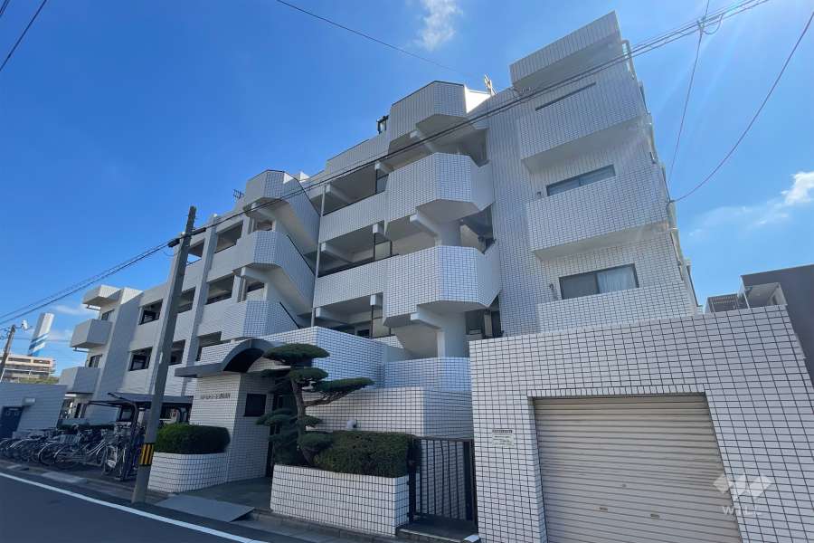 エクセルコート第２川口の外観（北西側から）