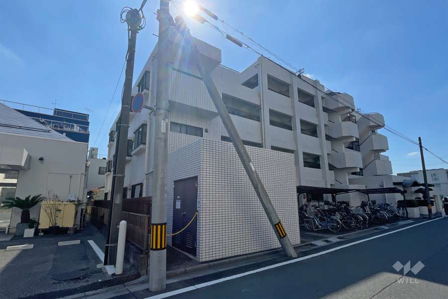 エクセルコート第２川口の外観（北側から）