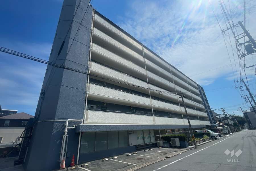 第二川口ハイツの外観（北側から）