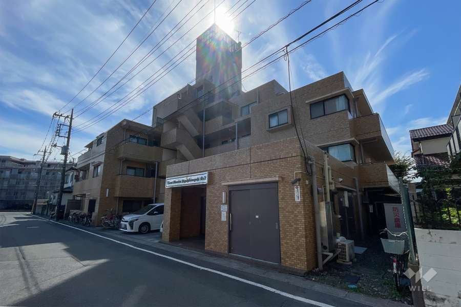 ライオンズマンション東川口第２の外観（北側から）