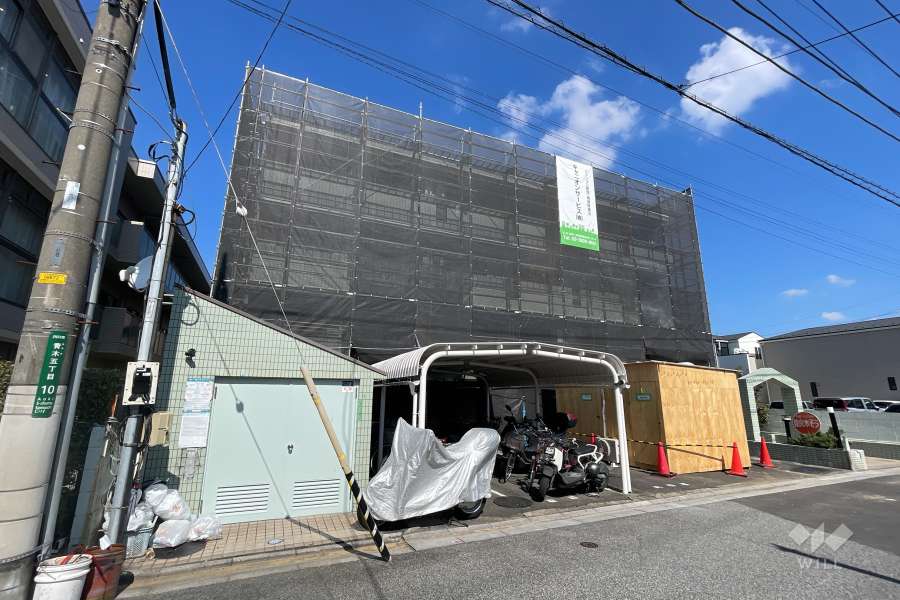 ソアール第2川口の外観（南西側から）