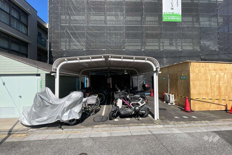 駐輪場（屋根付き）