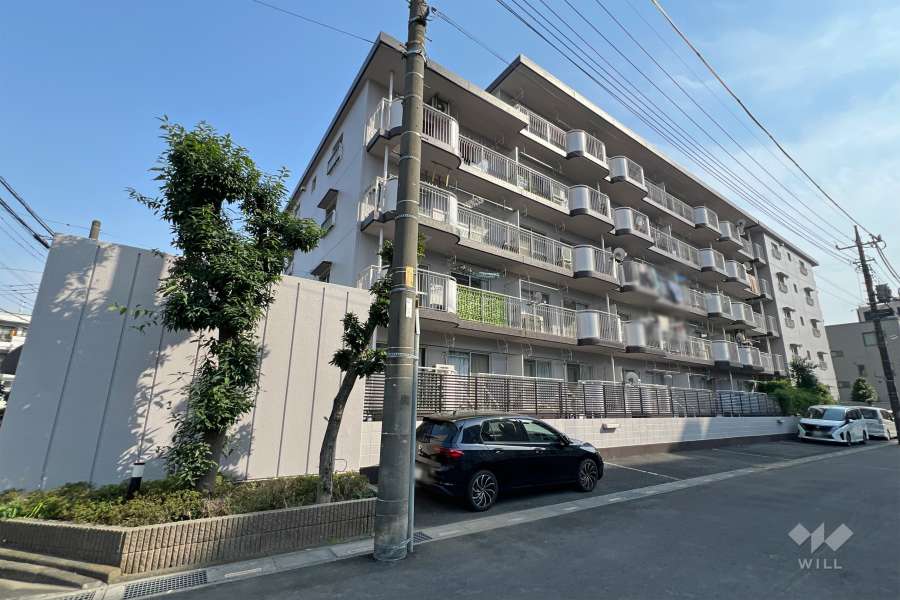 トーア川口マンションの外観（北西側から）