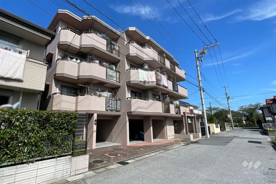 セザール第二東川口の外観（南西側から）