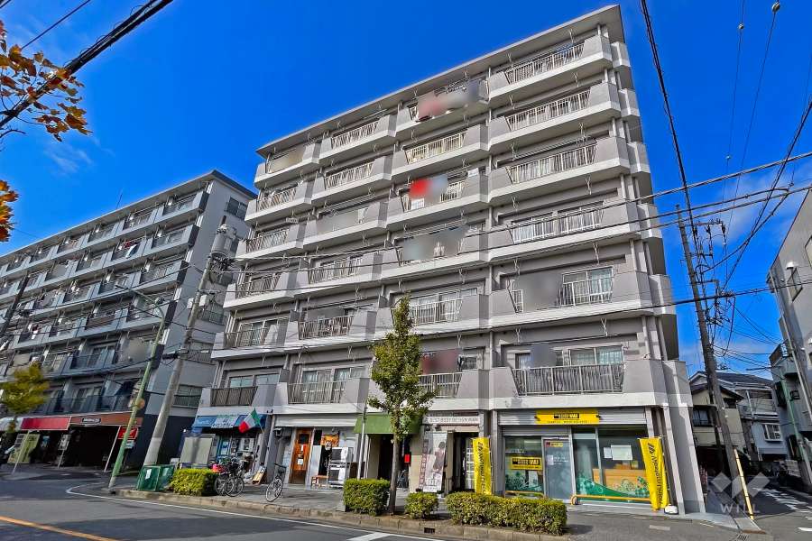 南浦和クイーンコーポＤ棟の外観（南東側から）