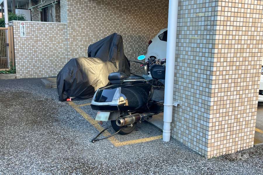 バイク置場