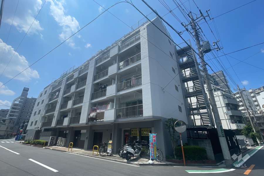 セルリアンハイツの外観（北東側から）