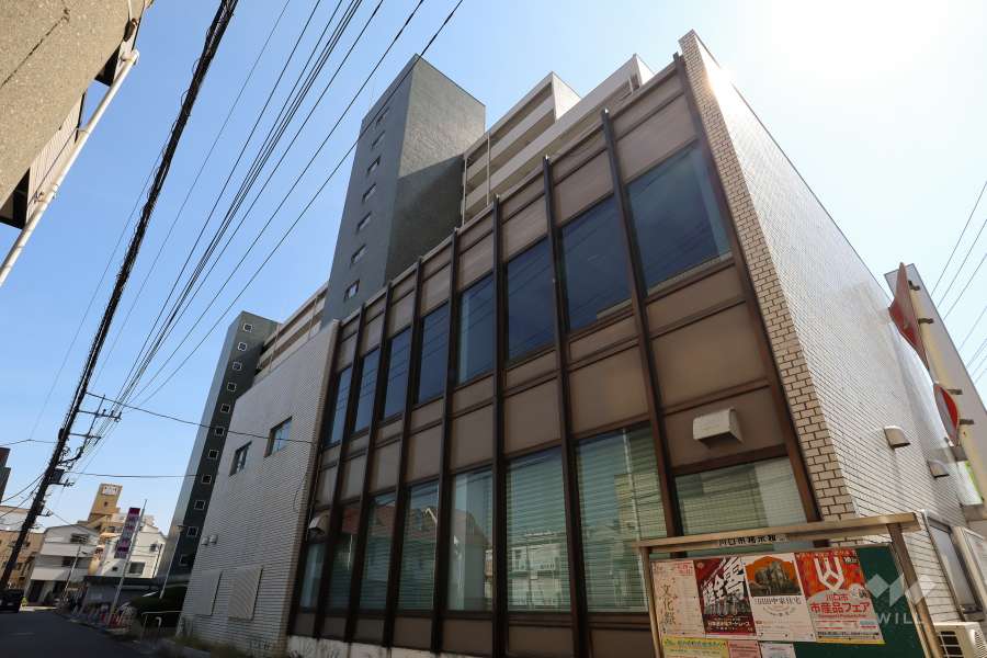川口並木町ビルの外観（北西側から）