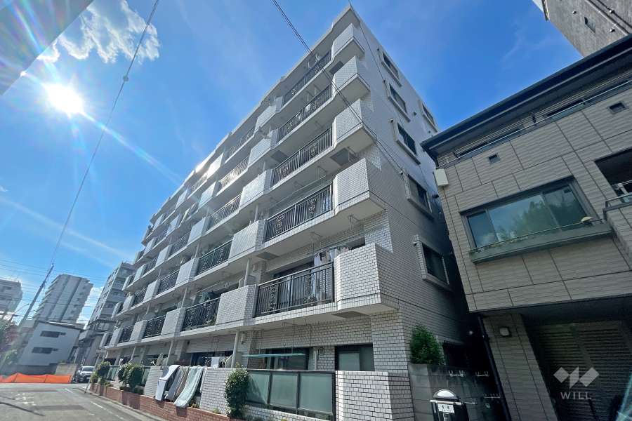 エクセルコート第２並木の外観（南東側から）