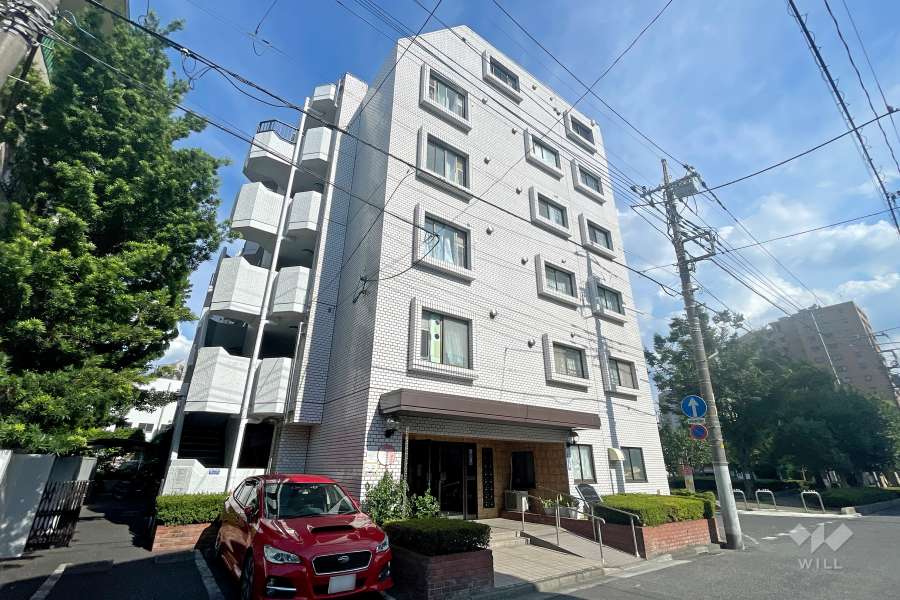 エクセルコート第２並木の外観（北西側から）