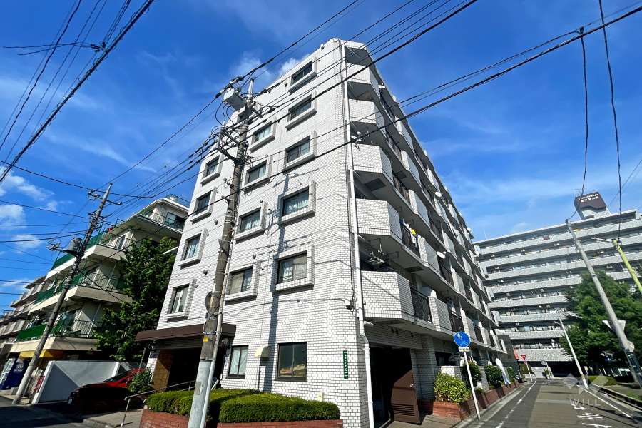 エクセルコート第２並木の外観（南西側から）