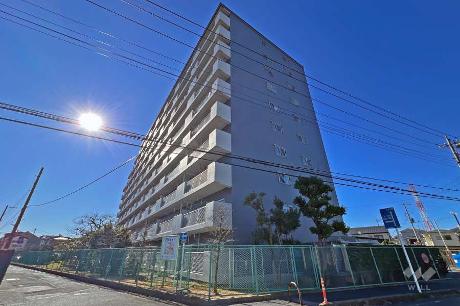シャルム蕨の外観（北東側から）