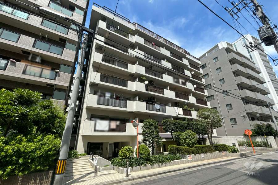 ハイツ川口幸町の外観（南西側から）