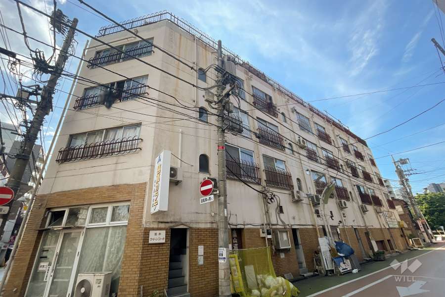 並木クイーンコーポの外観（南東側から）