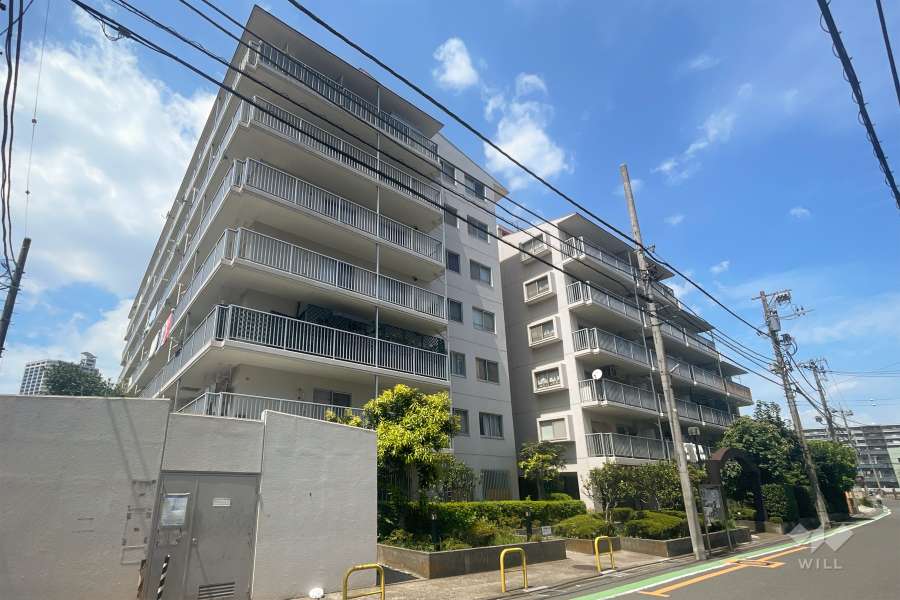 ユーアイコーポ川口の外観（南東側から）