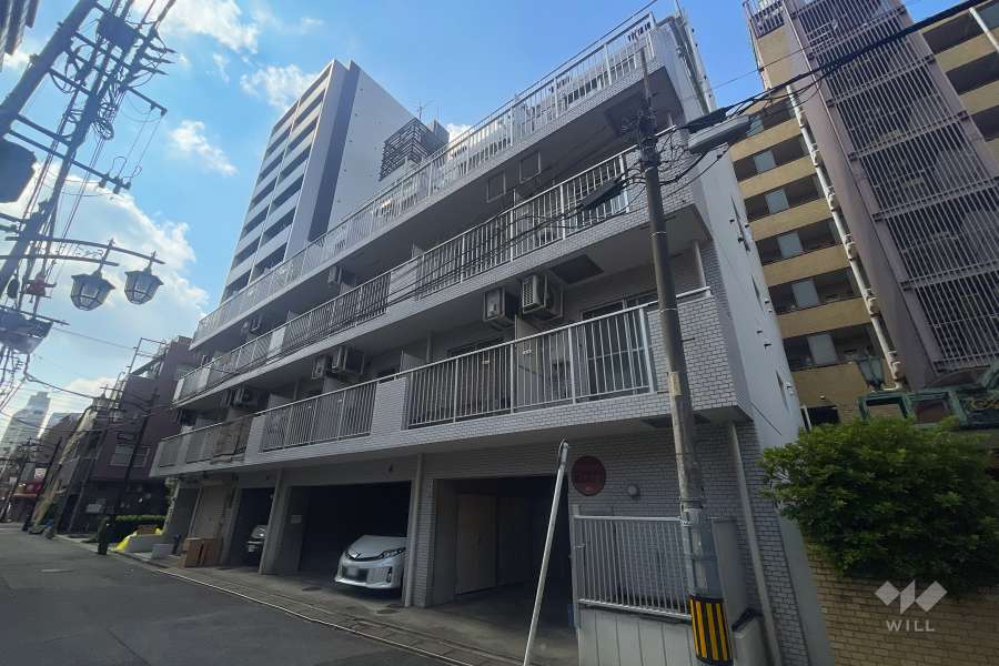 グレイス西川口の外観（北西側から）