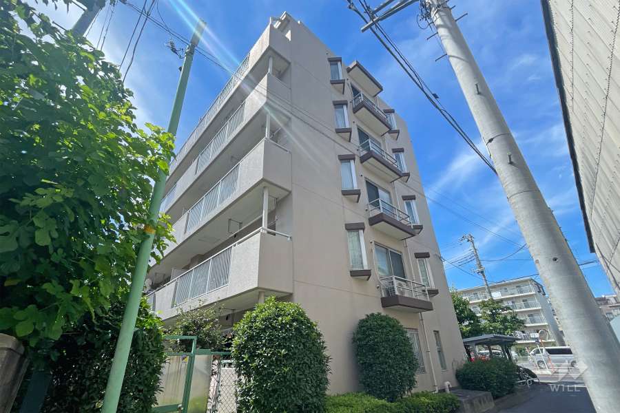 コスモ川口並木元町の外観（南東側から）