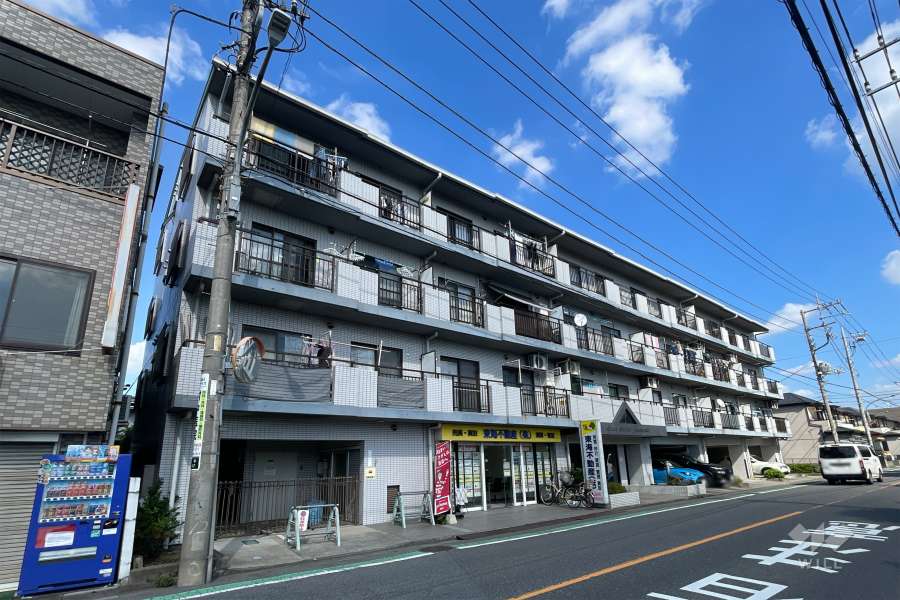 グリーンキャピタル川口の外観（南西側から）