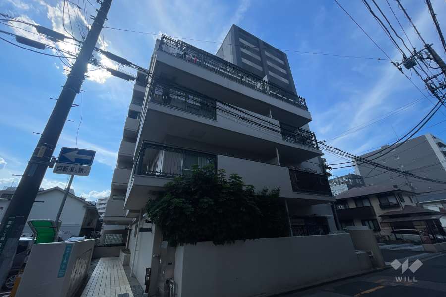 ハイリーハイツ並木の外観（南東側から）