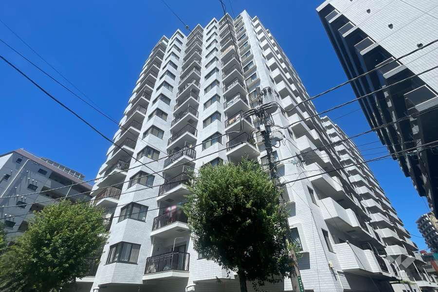 東急ドエルデュオプラザ川口弐番館の外観（南東側から）