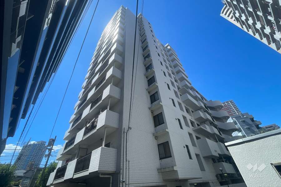東急ドエルデュオプラザ川口弐番館の外観（北東側から）