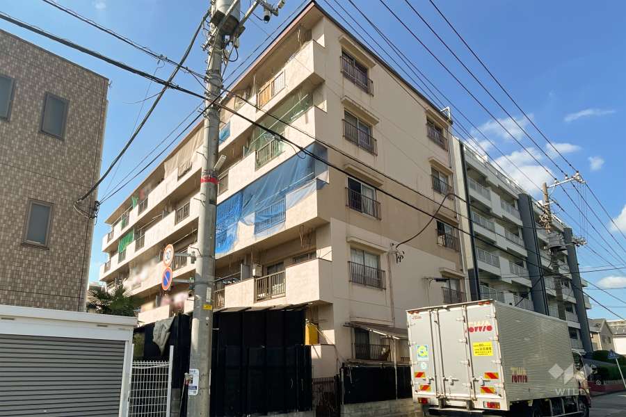 第一コーポサンキョウの外観（南東側から）