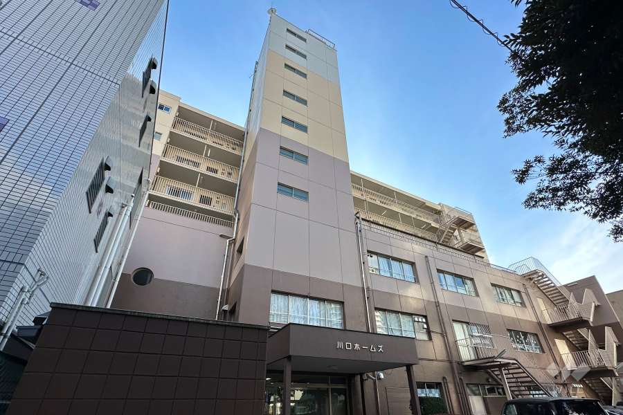 川口ホームズの外観（北東側から）