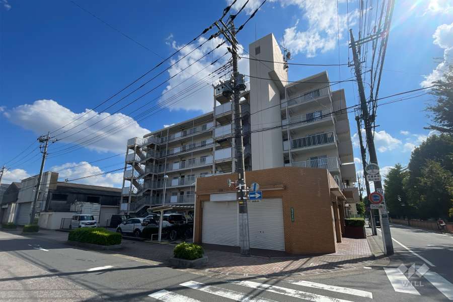 コープ野村青木町公園の外観（北西側から）