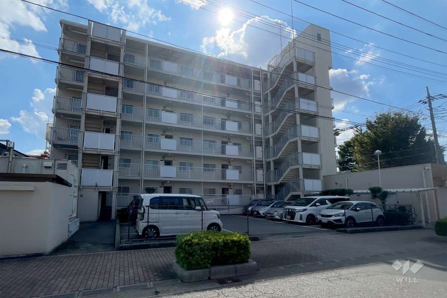 コープ野村青木町公園の外観（北東側から）