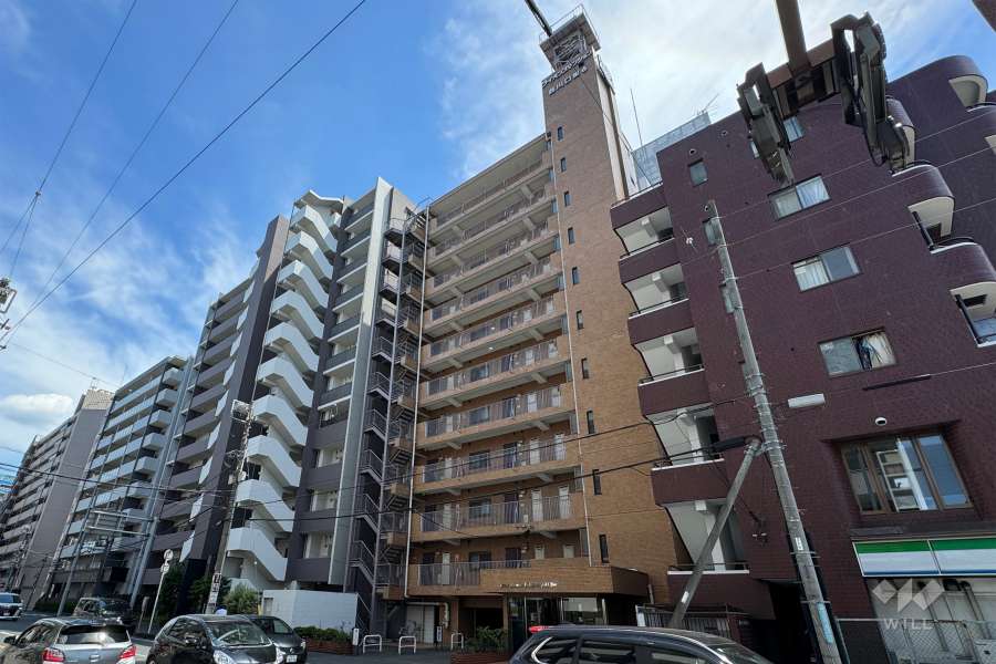 ライオンズマンション西川口第6の外観（北西側から）