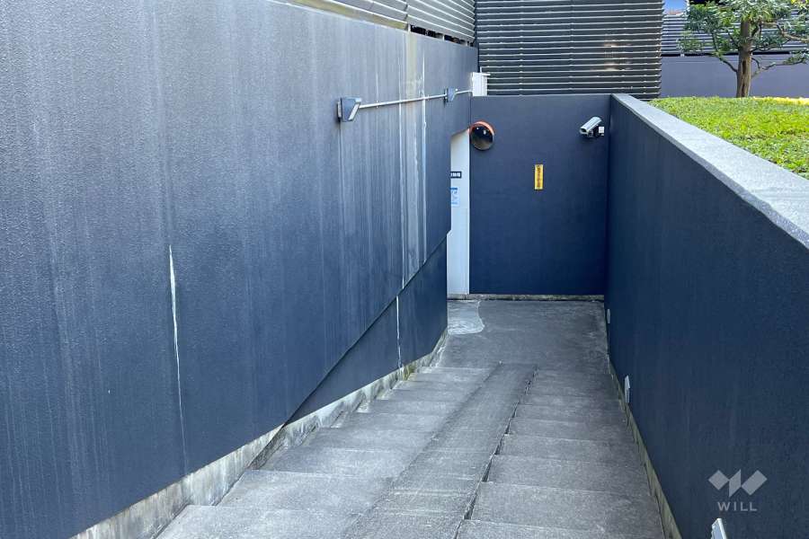 駐輪場の出入り口　