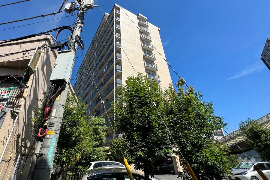 西川口パークハウスの外観（南東側から）