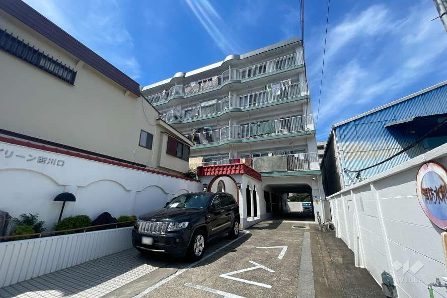 サングリーン西川口の外観（南東側から）