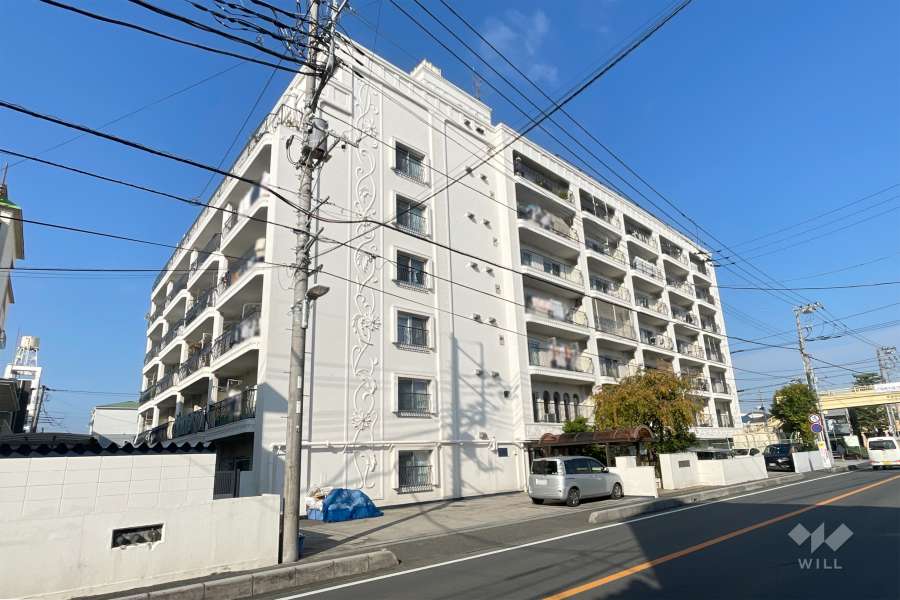 シャンボール西川口の外観（南東側から）