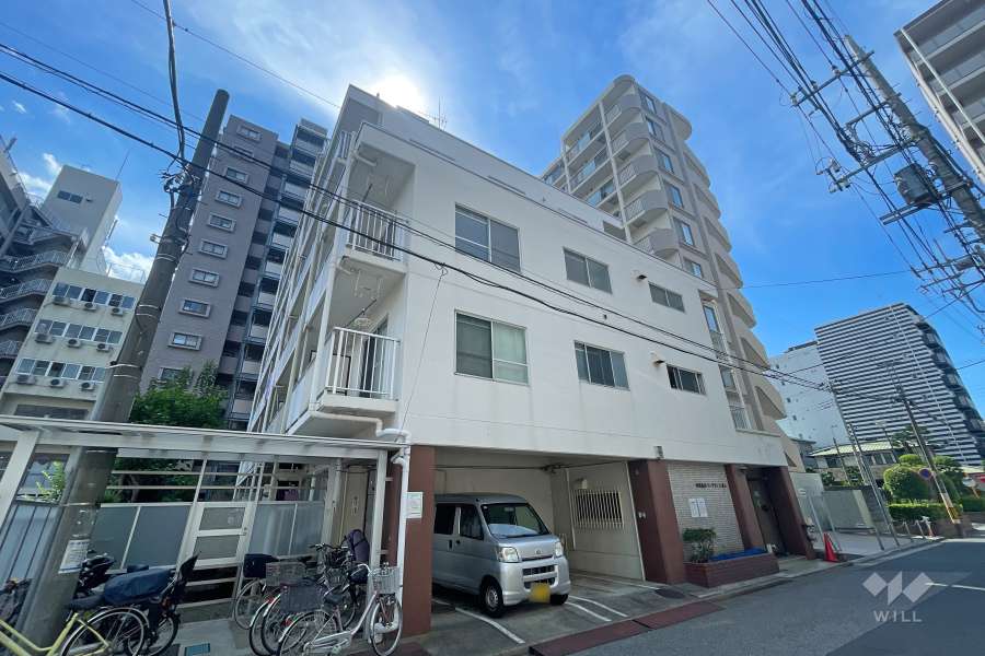 中銀並木パークマンシオンの外観（北東側から）