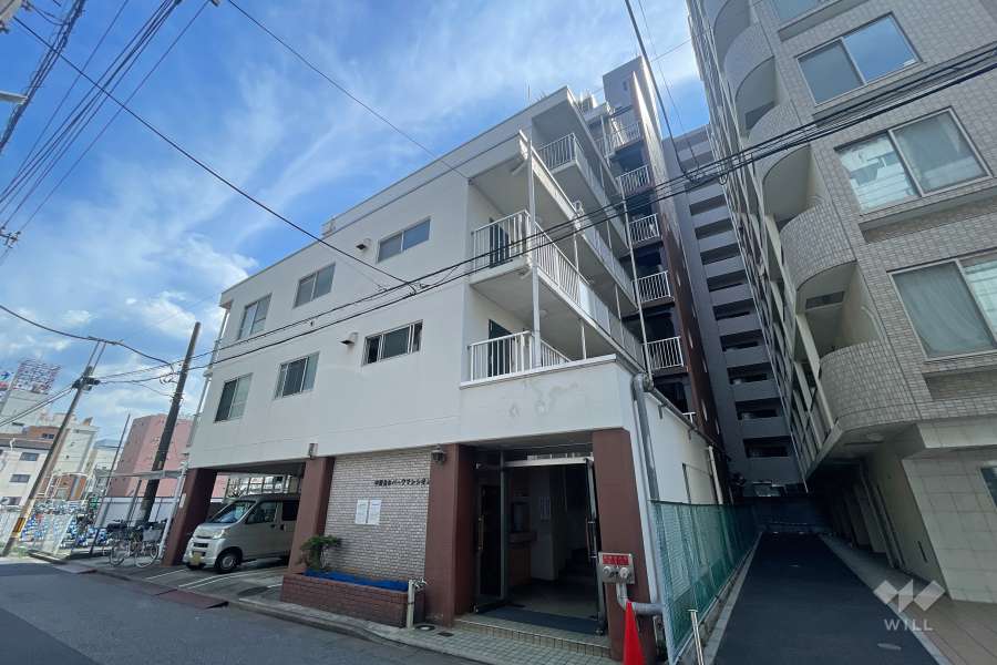 中銀並木パークマンシオンの外観（北側から）