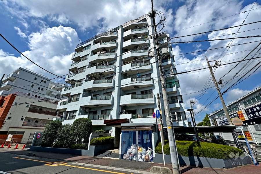 サンライフ並木の外観（北東側から）