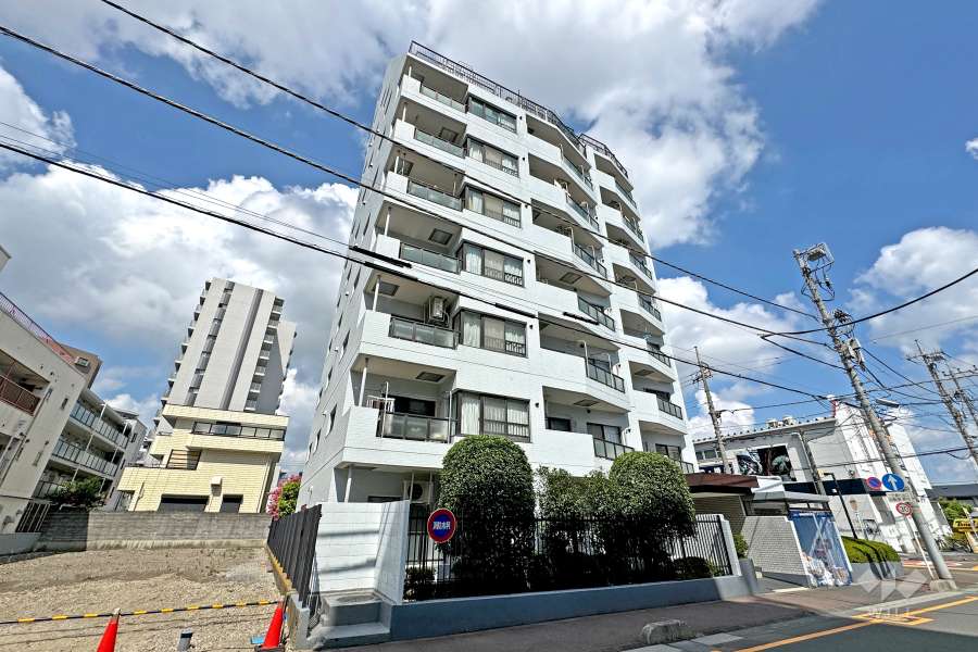 サンライフ並木の外観（南東側から）